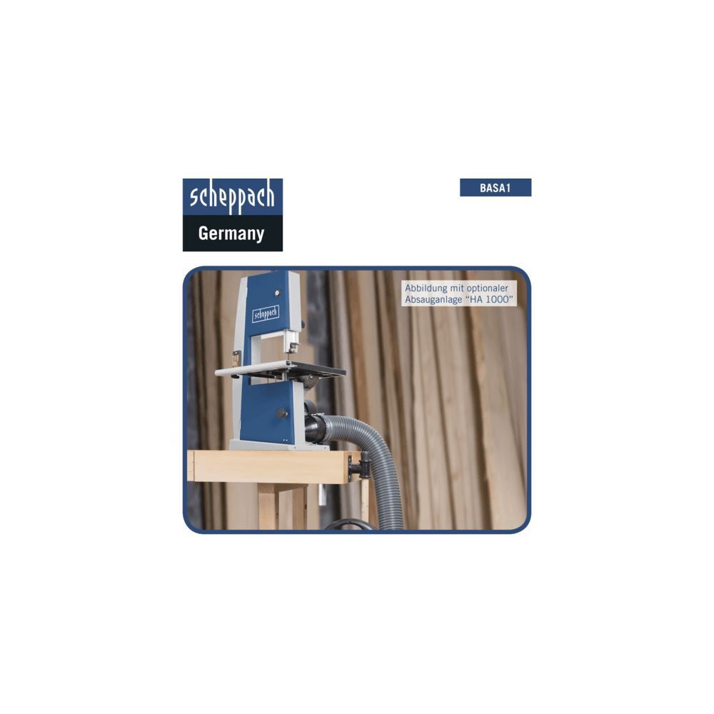 SCHEPPACH Bandsäge Basa 1 230V 50Hz 300W Produktbild SCHEPPACH Bandsäge Basa 1 230V 50Hz 300W bild 7
