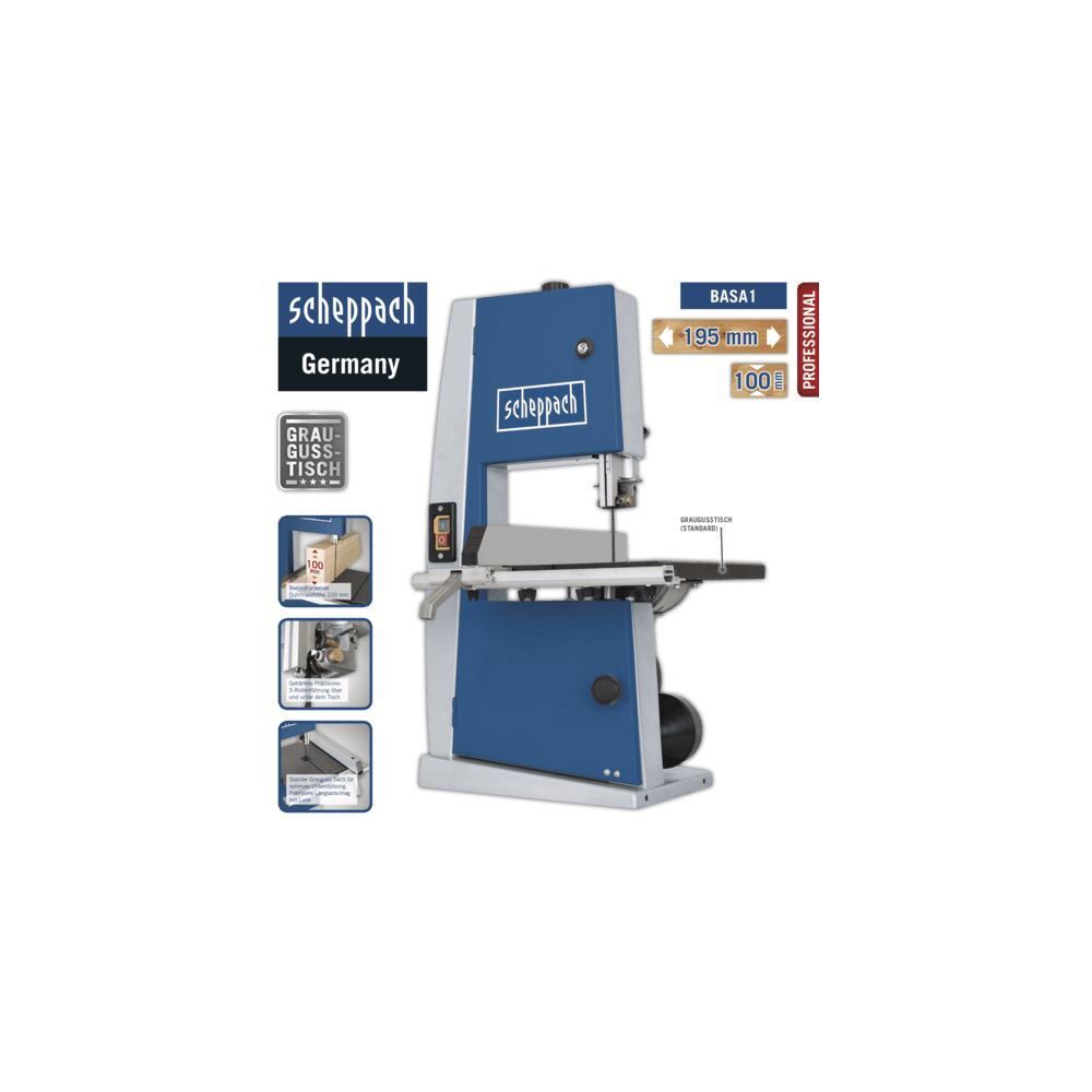 SCHEPPACH Bandsäge Basa 1 230V 50Hz 300W Produktbild SCHEPPACH Bandsäge Basa 1 230V 50Hz 300W bild 10