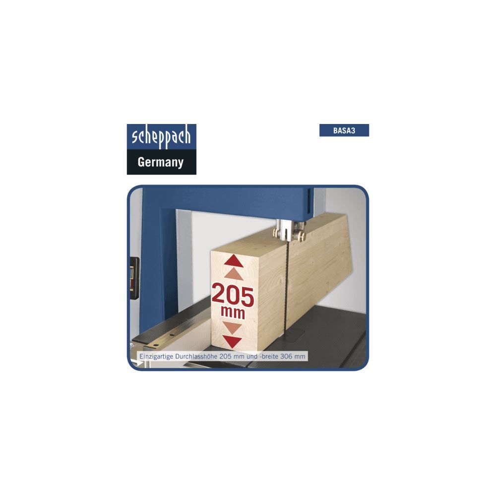 SCHEPPACH Bandsäge BASA3 400V 50Hz 700W SCHEPPACH Bandsäge BASA3 400V 50Hz 700W