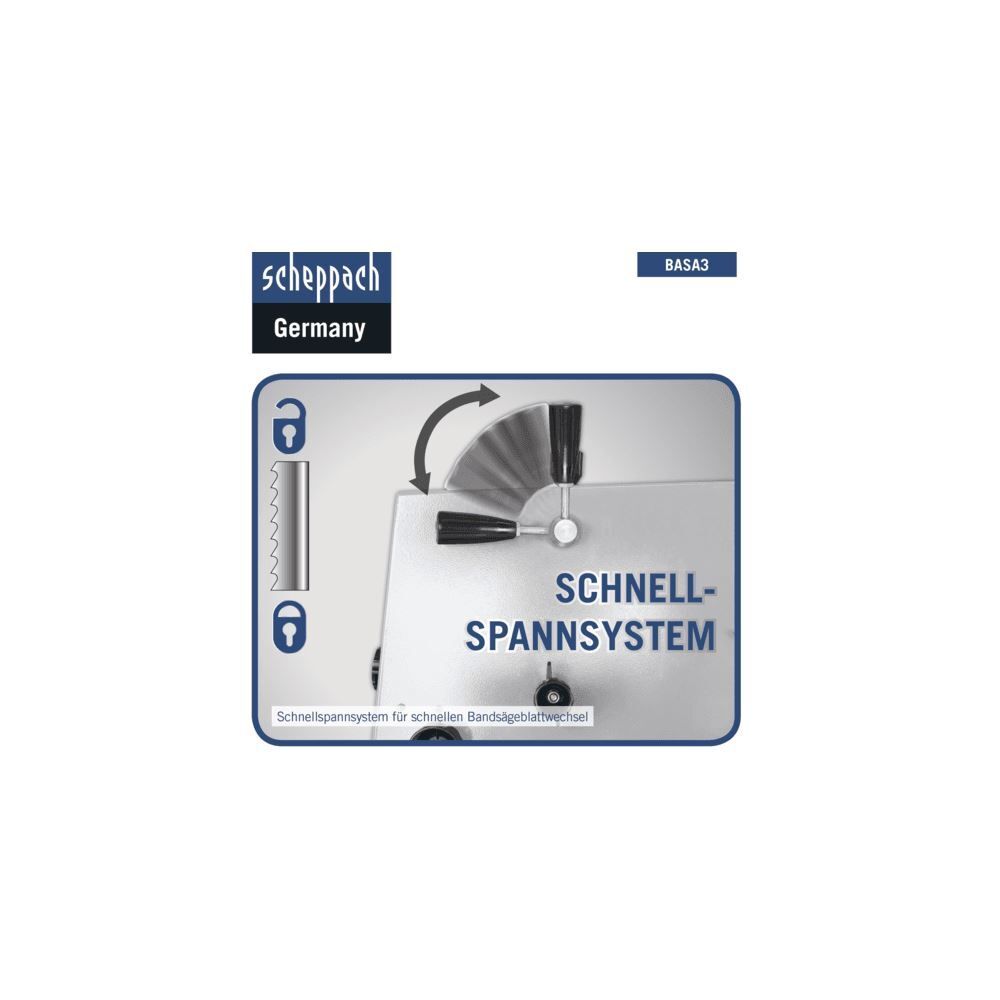 SCHEPPACH Bandsäge BASA3 400V 50Hz 700W SCHEPPACH Bandsäge BASA3 400V 50Hz 700W