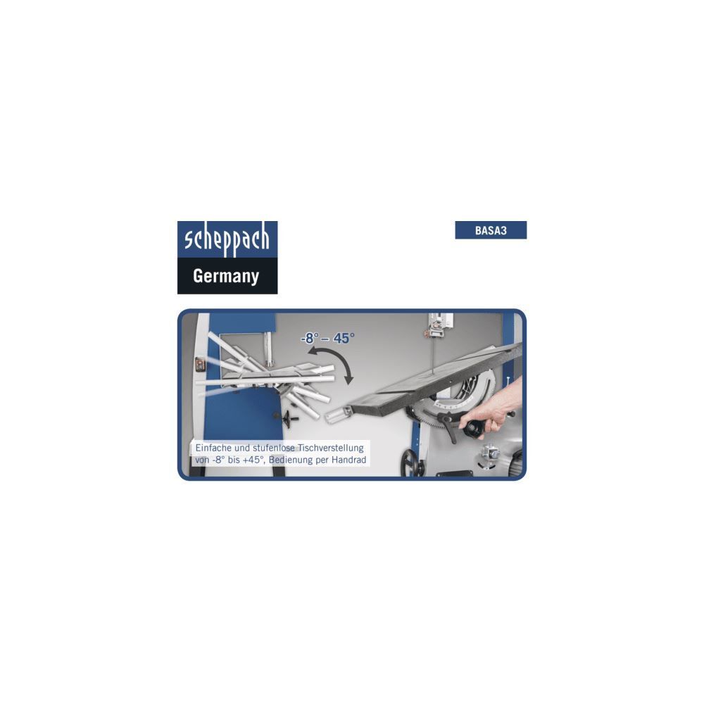 SCHEPPACH Bandsäge BASA3 400V 50Hz 700W SCHEPPACH Bandsäge BASA3 400V 50Hz 700W