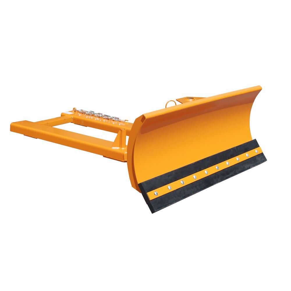 Bauer Schneeschieber SCH-G 150 mit Gummischürfleiste verstellbar Schildbreite 1500mm orange Produktbild Bauer Schneeschieber SCH-G 150 mit Gummischürfleiste verstellbar Schildbreite 1500mm orange