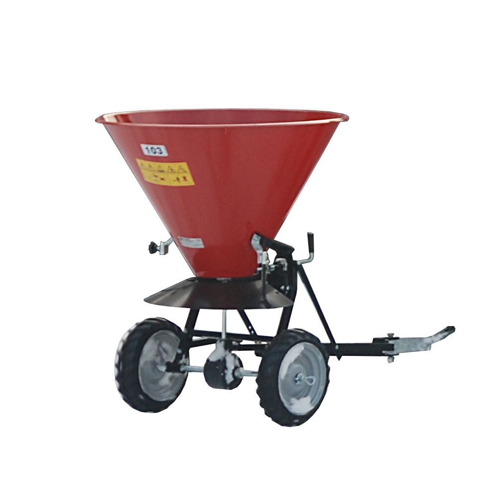 Bauer Streuwagen STW 100 für Sand und Salz 105l max. Streubreite 6m rot RAL3000 Produktbild Bauer Streuwagen STW 100 für Sand und Salz 105l max. Streubreite 6m rot RAL3000
