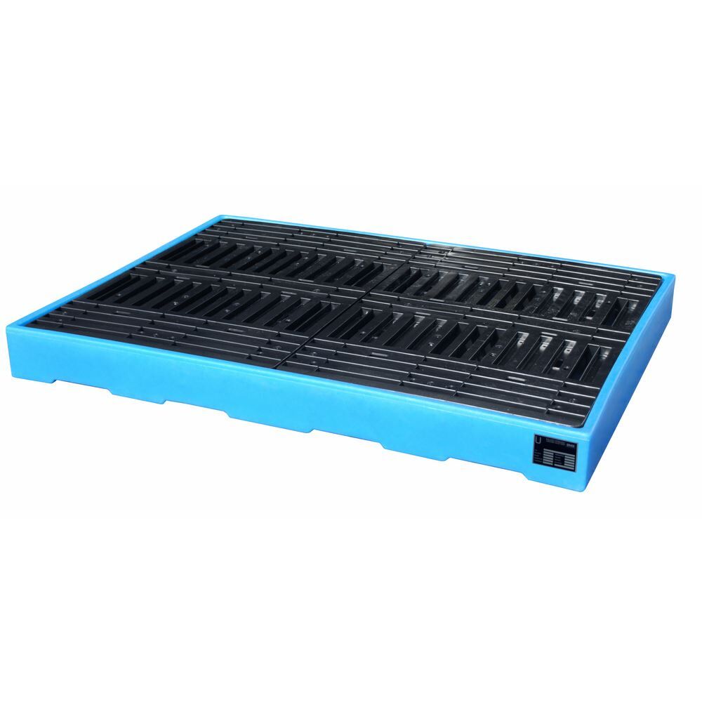 Bauer PE Bodenschutzwanne BWP-PE 300 mit PE Palette Auffangvolumen 300L Produktbild Bauer PE Bodenschutzwanne BWP-PE 300 mit PE Palette Auffangvolumen 300L