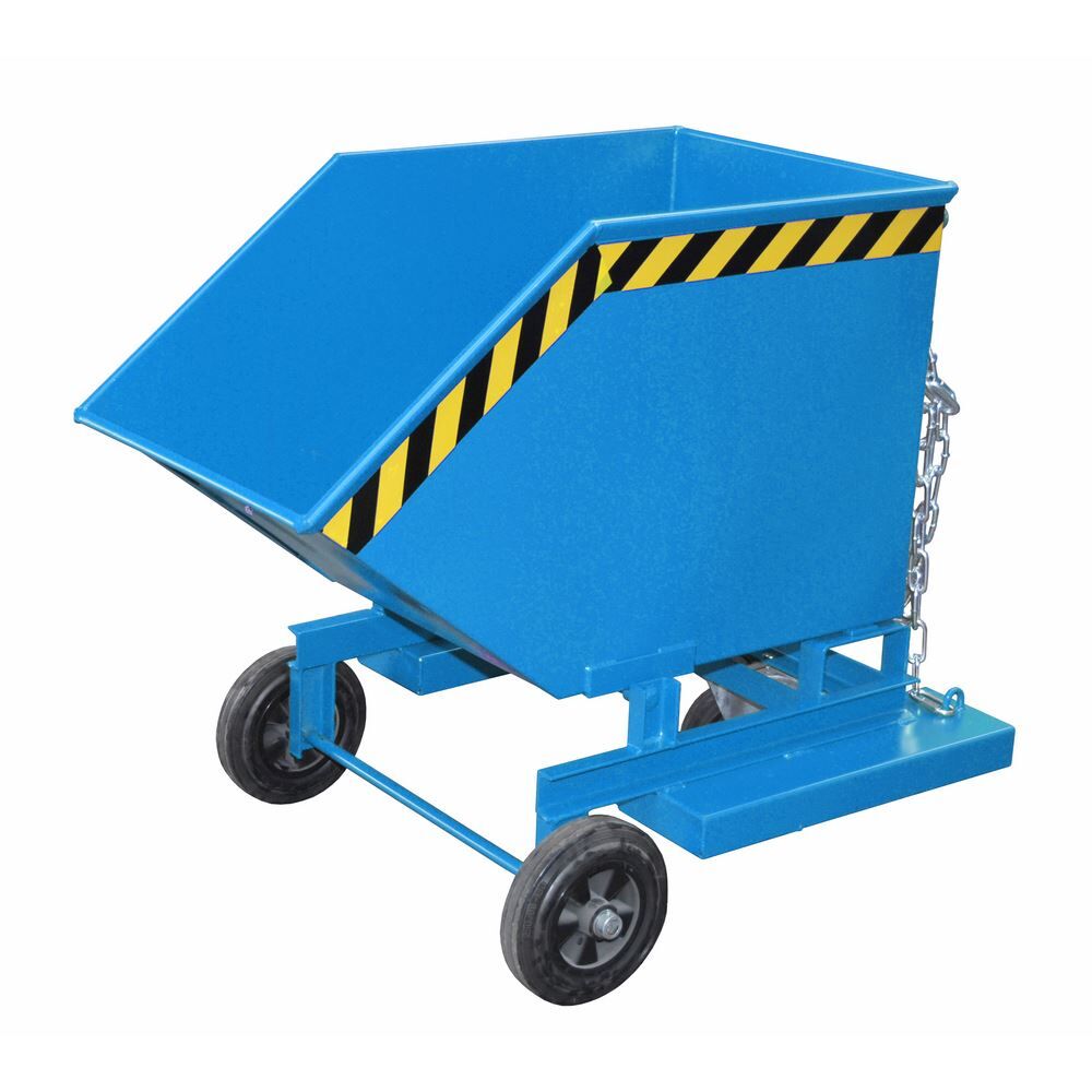 Bauer Kastenwagen KW-ET 400 Inhalt 400L Tragfähigkeit 300kg lackiert blau Produktbild Bauer Kastenwagen KW-ET 400 Inhalt 400L Tragfähigkeit 300kg lackiert blau