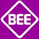 bee logo bee logo