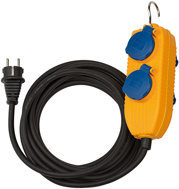 Brennenstuhl Baustellenkabel IP54 mit Powerblock 10m schwarz H07RN-F3G1,5 Produktbild Brennenstuhl Baustellenkabel IP54 mit Powerblock 10m schwarz H07RN-F3G1,5