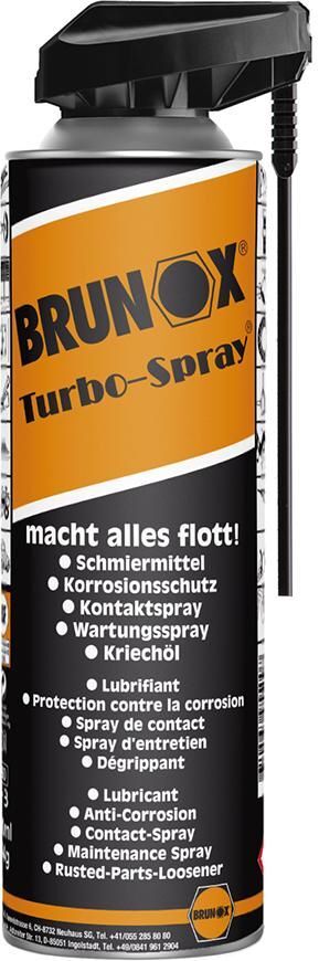 Brunox Turbospray Power Click Sprühdose mit 500 ml Produktbild Brunox Turbospray Power Click Sprühdose mit 500 ml