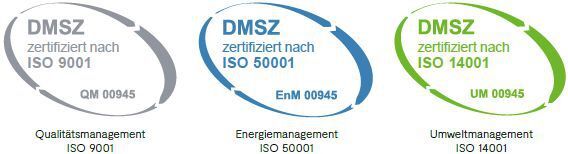 C + P ISO Zertifizierungen