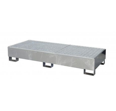 CEMO Auffangwanne Typ SW3 verzinkt mit Gitterrost Produktbild CEMO Auffangwanne Typ SW3 verzinkt mit Gitterrost