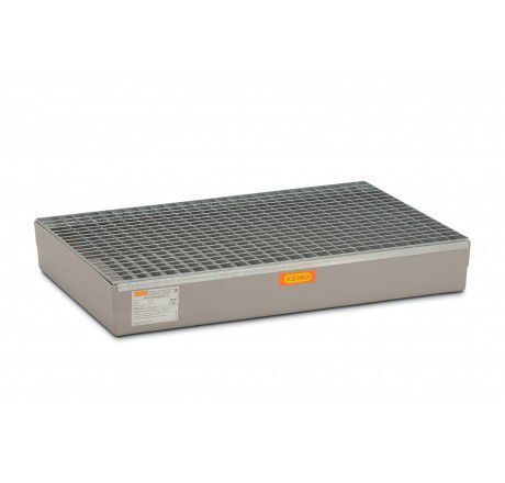 CEMO GFK Auffangwanne mit Stahlgitterrost 150 RC 120 x 80 x 19 mm CEMO GFK Auffangwanne mit Stahlgitterrost 150 RC 120 x 80 x 19 mm