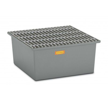 CEMO Auffangwanne 220/1-RC mit GFK GR ohne Zulassung Produktbild CEMO Auffangwanne 220/1-RC mit GFK GR ohne Zulassung