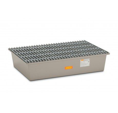 CEMO Auffangwanne 220/2-RC mit GFK GR ohne Zulassung Produktbild CEMO Auffangwanne 220/2-RC mit GFK GR ohne Zulassung