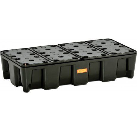 CEMO PE Auffangwanne 35HD mit PE Rost Produktbild CEMO PE Auffangwanne 35HD mit PE Rost