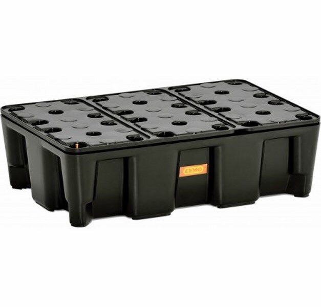 Cemo PE Auffangwanne 25 HD RG mit PE Rost 60 x 40 x 18 cm Produktbild Cemo PE Auffangwanne 25 HD RG mit PE Rost 60 x 40 x 18 cm