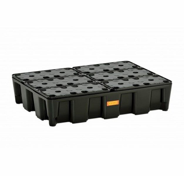 Cemo PE Auffangwanne 60 HD RG mit PE Rost 80 x 60 x 18 cm Produktbild Cemo PE Auffangwanne 60 HD RG mit PE Rost 80 x 60 x 18 cm