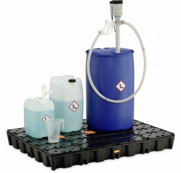 Cemo PE Auffangwanne 250 HD RG mit PE Rost 160 x 120 x 18 cm Produktbild Cemo PE Auffangwanne 250 HD RG mit PE Rost 160 x 120 x 18 cm