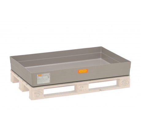 CEMO Auffangwanne 150 mit Arretierungsnocken für Europalette CEMO Auffangwanne 150 mit Arretierungsnocken für Europalette
