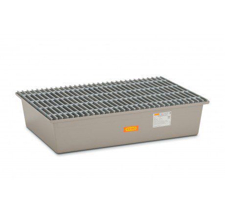CEMO Auffangwanne 220/2 mit GFK GR mit Zulassung Produktbild CEMO Auffangwanne 220/2 mit GFK GR mit Zulassung