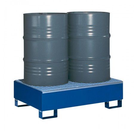 CEMO Auffangwanne Typ SW2 lackiert mit Gitterrost Produktbild CEMO Auffangwanne Typ SW2 lackiert mit Gitterrost