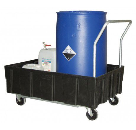 CEMO PE Auffangwanne 250/2 mobil ohne GR mit Zulassung Produktbild CEMO PE Auffangwanne 250/2 mobil ohne GR mit Zulassung