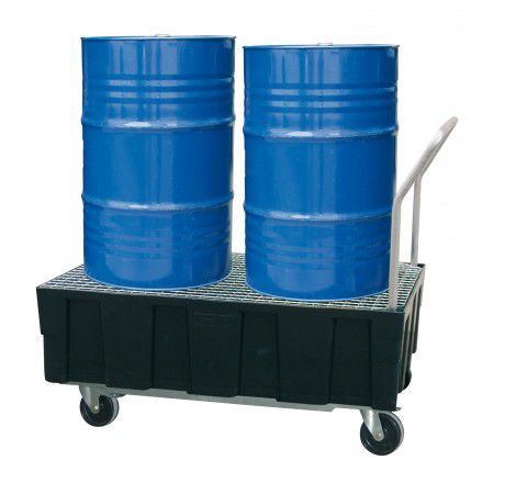 CEMO PE Auffangwanne 250/2 mobil mit GR mit Zulassung Produktbild CEMO PE Auffangwanne 250/2 mobil mit GR mit Zulassung