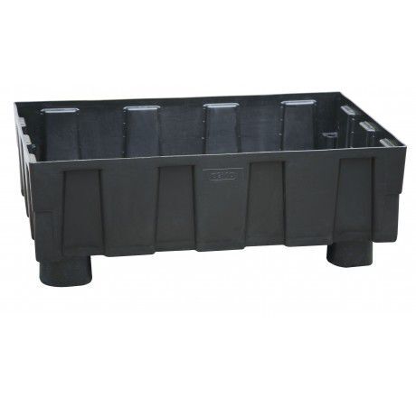 CEMO PE Auffangwanne 250/2-RG mir 4 Füßen ohne GR ohne Zulassung Produktbild CEMO PE Auffangwanne 250/2-RG mir 4 Füßen ohne GR ohne Zulassung