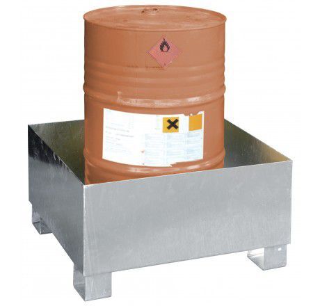 CEMO Auffangwanne Typ SO1 verzinkt ohne Gitterrost Produktbild CEMO Auffangwanne Typ SO1 verzinkt ohne Gitterrost