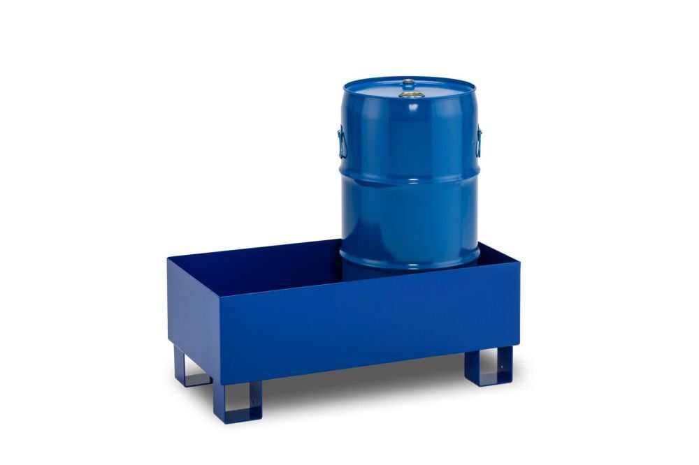 Cemo Auffangwannen aus Stahl ohne Gitterrost verzinkt für 60 Liter Fässer Produktbild Cemo Auffangwannen aus Stahl ohne Gitterrost verzinkt für 60 Liter Fässer