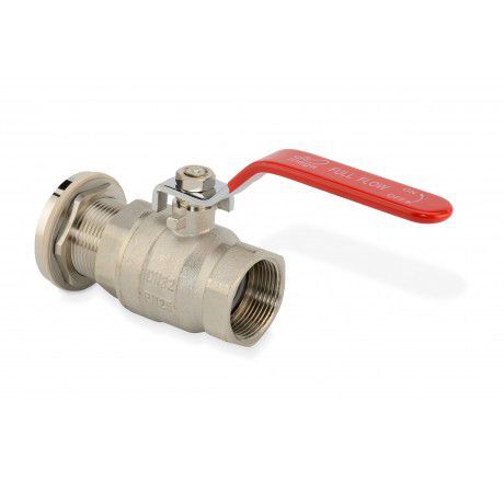 CEMO Kugelhahn Auslaufhahn Mesing vernickelt 1 1/4 Zoll IG Produktbild CEMO Kugelhahn Auslaufhahn Mesing vernickelt 1 1/4 Zoll IG