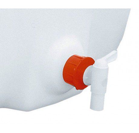 CEMO Auslaufhahn DN 18 für Polyethylen Getränkefass oval Produktbild CEMO Auslaufhahn DN 18 für Polyethylen Getränkefass oval