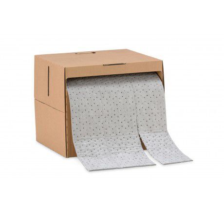 CEMO Cemsorb Tuchrolle grau Universal im Spenderkarton Produktbild CEMO Cemsorb Tuchrolle grau Universal im Spenderkarton