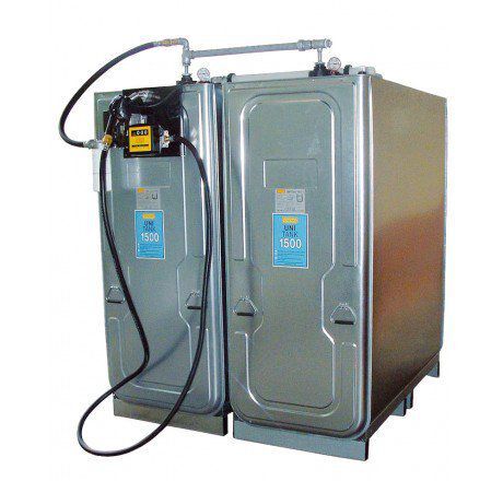 CEMO Dieseltankanlage mit 1000 l für 3 UNI Tanks Produktbild CEMO Dieseltankanlage mit 1000 l für 3 UNI Tanks