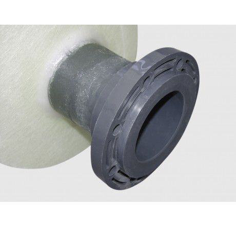 CEMO Anlaminierter PVC Flansch Nw125/Nd10 Produktbild CEMO Anlaminierter PVC Flansch Nw125/Nd10