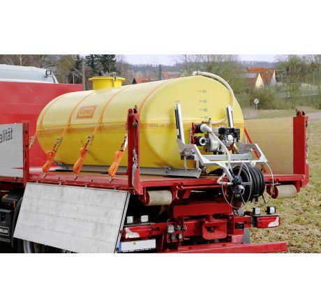 CEMO Gerätefass 2000l Fass oval mit Pumpenkonsole ohne Pumpe Produktbild CEMO Gerätefass 2000l Fass oval mit Pumpenkonsole ohne Pumpe