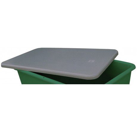 CEMO Flachdeckel für Rechteckbehälter 500 Liter flach Produktbild CEMO Flachdeckel für Rechteckbehälter 500 Liter flach