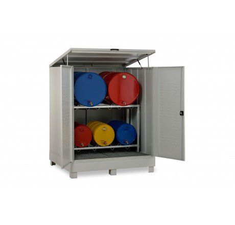 Cemo Gefahrstoffdepot 400 aus Stahl Produktbild Cemo Gefahrstoffdepot 400 aus Stahl