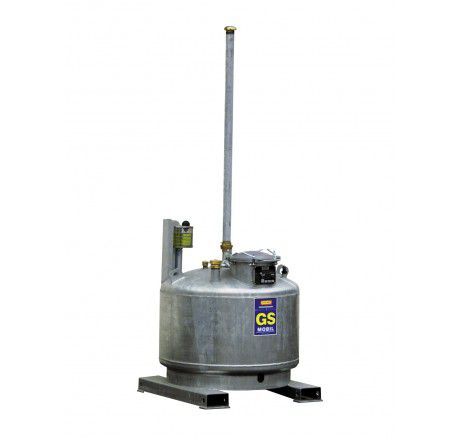 CEMO Mobiler Gefahrstoffsammler 400 Liter Produktbild CEMO Mobiler Gefahrstoffsammler 400 Liter