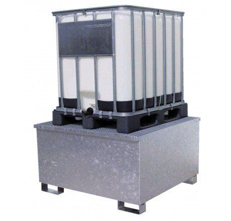 CEMO IBC Auffangwanne 1000 Liter GS2a verzinkt Produktbild CEMO IBC Auffangwanne 1000 Liter GS2a verzinkt