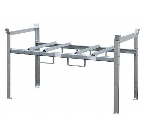 CEMO Lagerebene für 2 Fässer 200 Liter zu Fassregal Typ 800 Produktbild CEMO Lagerebene für 2 Fässer 200 Liter zu Fassregal Typ 800