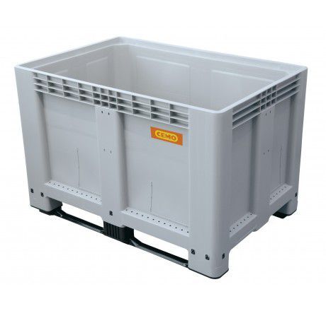 CEMO Logistikbox Transportbox 525 Liter grau CTH/2 Produktbild CEMO Logistikbox Transportbox 525 Liter grau CTH/2