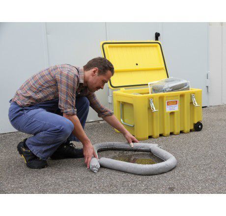 CEMO Cemsorb Universal grau Notfall Trolley Produktbild CEMO Cemsorb Universal grau Notfall Trolley