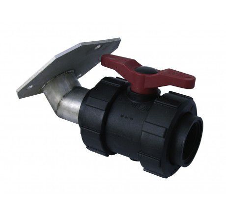 CEMO PVC-Kugelhahn 3 Zoll für 13500 l und 15500 l GFK-Fässer CEMO PVC-Kugelhahn 3 Zoll für 13500 l und 15500 l GFK-Fässer