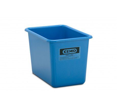 CEMO Rechteckbehälter blau aus glasfaserverstärktem Kunststoff GFK 200 Liter hoch Produktbild CEMO Rechteckbehälter blau aus glasfaserverstärktem Kunststoff GFK 200 Liter hoch