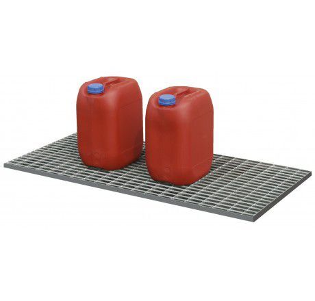 CEMO Stahlgitterrost verzinkt für PE Auffangwanne 40 Liter Produktbild CEMO Stahlgitterrost verzinkt für PE Auffangwanne 40 Liter