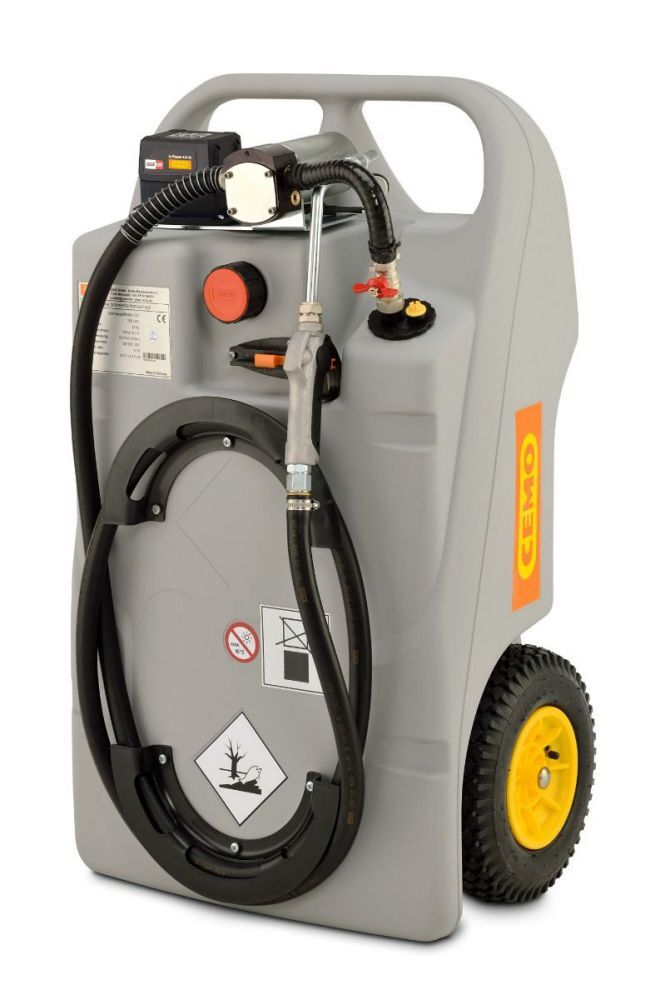 Cemo Schmierstofftrolley 100 Liter CAS ohne Akku und Ladegerät Produktbild Cemo Schmierstofftrolley 100 Liter CAS ohne Akku und Ladegerät