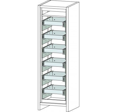 CEMO Sicherheitsschrank 6/20-FWF 30 mit 6 Vollauszügen Produktbild CEMO Sicherheitsschrank 6/20-FWF 30 mit 6 Vollauszügen bild 2