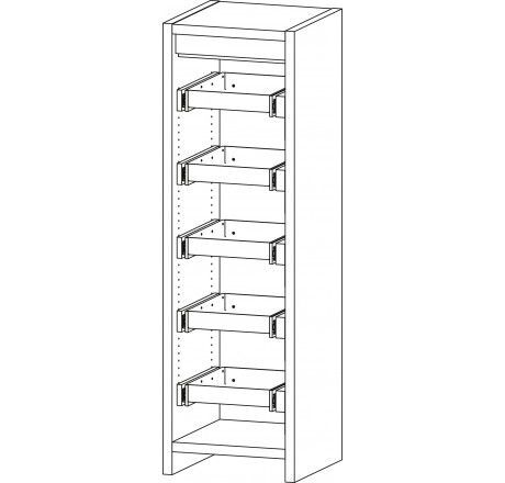 CEMO Sicherheitsschrank F-Save 6/20-FWF 90 mit 5 Vollauszügen Produktbild CEMO Sicherheitsschrank F-Save 6/20-FWF 90 mit 5 Vollauszügen bild 2