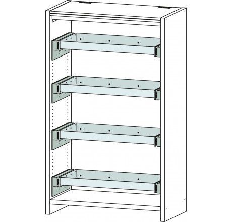 CEMO Sicherheitsschrank F-Save 12/20-FWF 90 mit 4 Vollauszügen Produktbild CEMO Sicherheitsschrank F-Save 12/20-FWF 90 mit 4 Vollauszügen bild 2