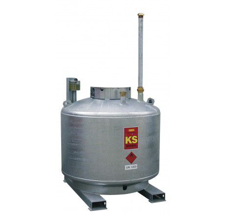 CEMO KS Mobil Tank 600l verzinkt 96 x 96 x 141 mm Produktbild CEMO KS Mobil Tank 600l verzinkt 96 x 96 x 141 mm